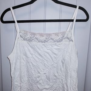 Maurices crinkle cami, 1x, white